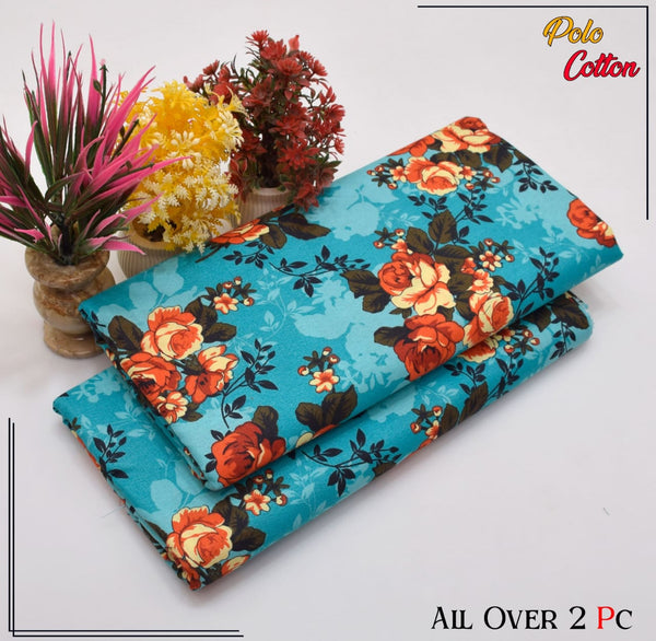 Digital Print Ladies suits 2 Piece D-17