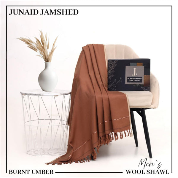 J. BY JUNAID JAMSHED MEN's-Shawl Umber