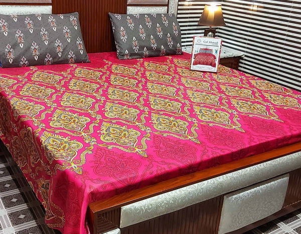 3 PCs Bedsheet King Size SM257