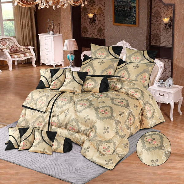 Luxuary Bridal Razai Set 14 PCs Shanghai Fabric